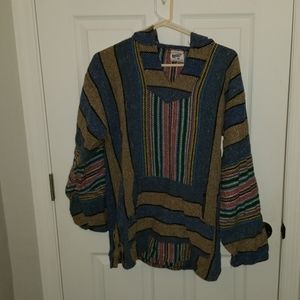 Multicolored Hooded Jacket